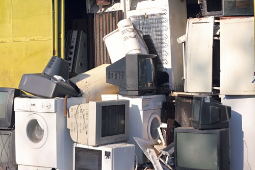 Commercial recycling services at a Swiss Cottage business